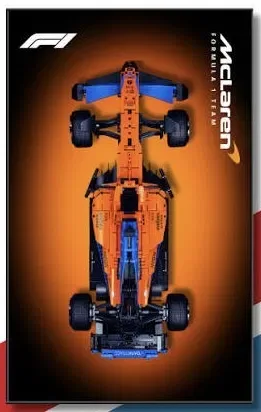 Конструктор LEGO РАМКА РАМКИ Mercedes Red Bull Ferrari McLaren ЛЕГО — фото 4