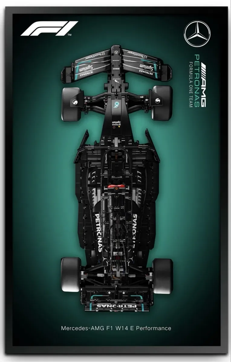 Конструктор LEGO РАМКА РАМКИ Mercedes Red Bull Ferrari McLaren ЛЕГО — фото 5