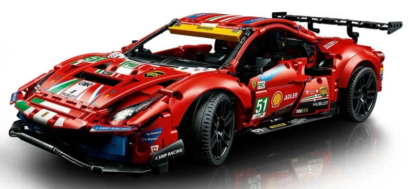 Конструктор LEGO Technic Ferrari 488 GTE AF Corse №51 42125 НОВИЙ ЗАПАКОВАНИЙ — фото 2