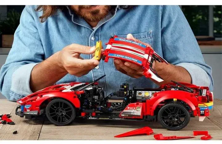 Конструктор LEGO Technic Ferrari 488 GTE AF Corse №51 42125 НОВИЙ ЗАПАКОВАНИЙ — фото 3