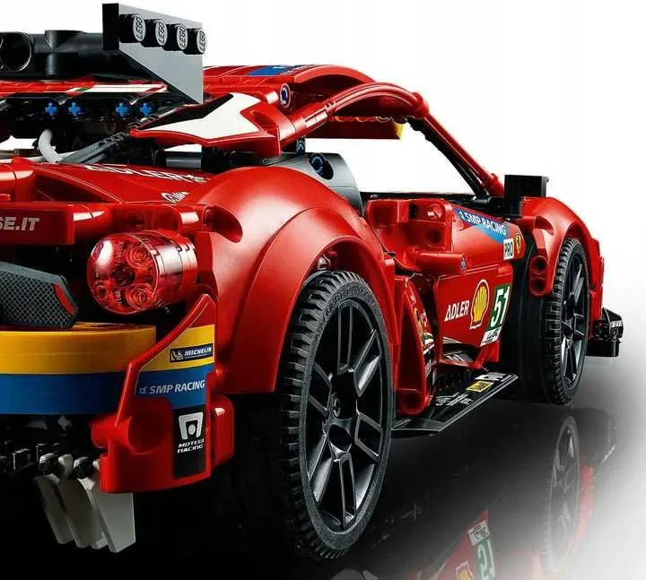 Конструктор LEGO Technic Ferrari 488 GTE AF Corse №51 42125 НОВИЙ ЗАПАКОВАНИЙ — фото 6