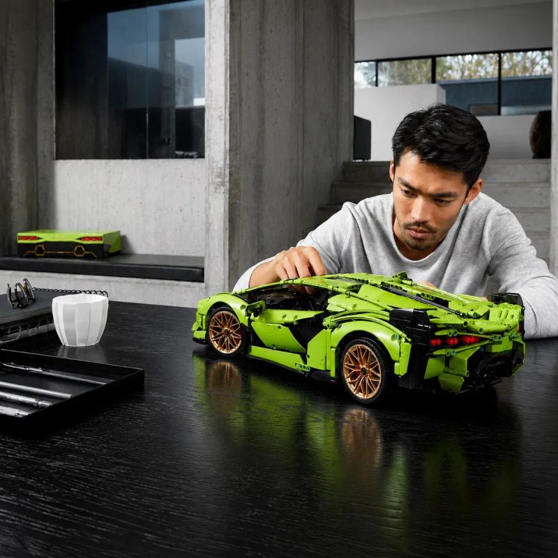 Конструктор Technic – Lamborghini Sian FKP 37 (42115) | 3696 деталей | сумісний з LEGO — фото 7