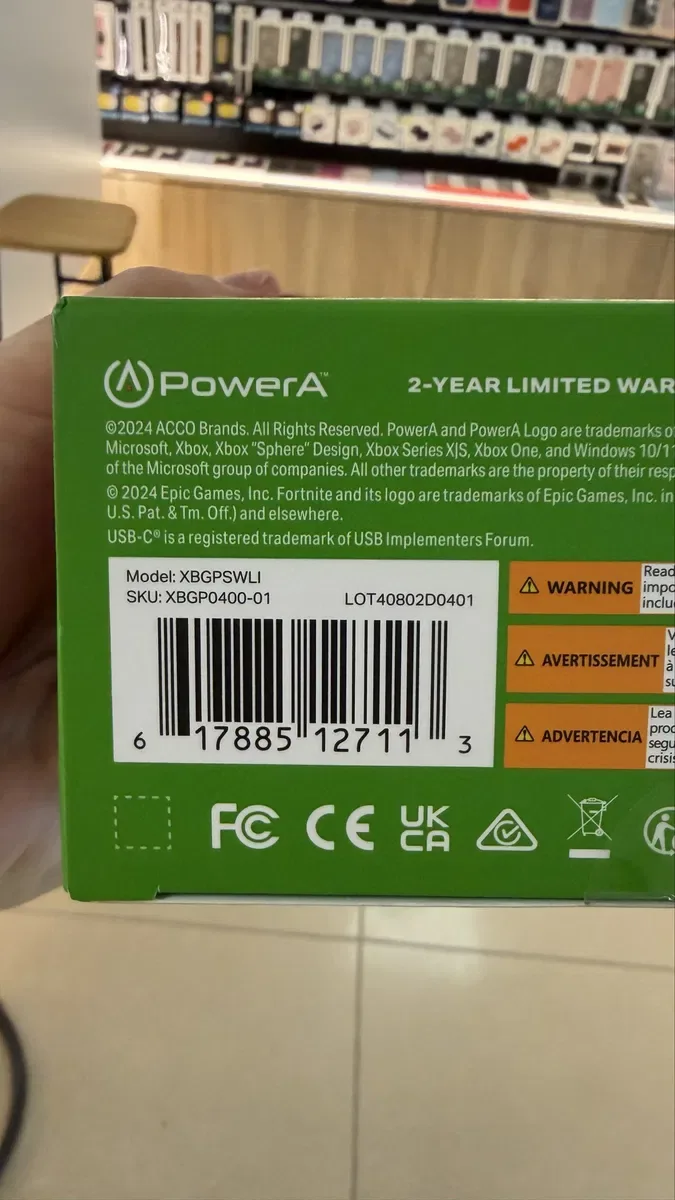 Контролер PowerA Xbox Series X/S Wireless Controller - Fortnite — фото 2