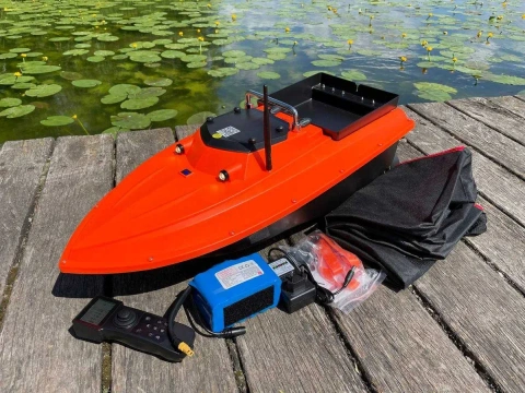 Короповий кораблик D80 B з GPS 100 т Прикормочний карповий кораблик для завезення прикормки для риболовлі Прикормочный карповый кораблик д80 рыбалки