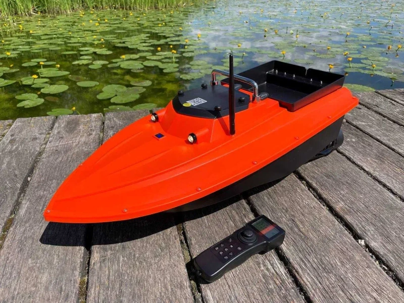 Короповий кораблик D80 B з GPS 100 т Прикормочний карповий кораблик для завезення прикормки для риболовлі Прикормочный карповый кораблик д80 рыбалки — фото 2