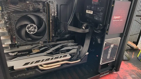 Корпус GameMax Spark Black (M-ATX, состояние нового)