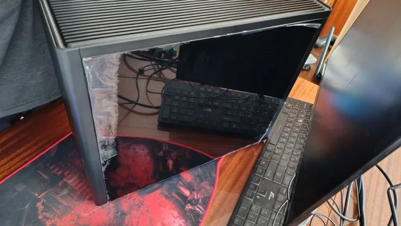 Корпус GameMax Spark Black (M-ATX, состояние нового) — фото 4