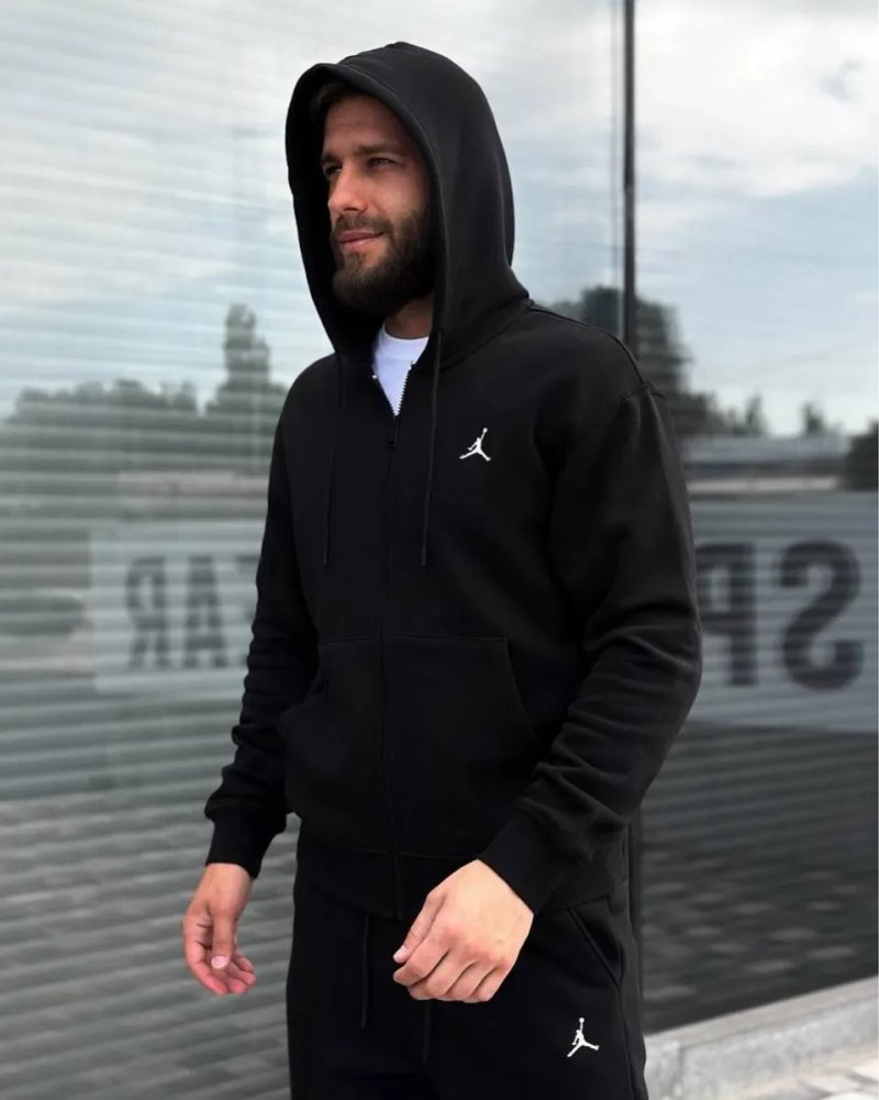 Костюм Nike Jordan Зип Кофта Штаны Флис — фото 2