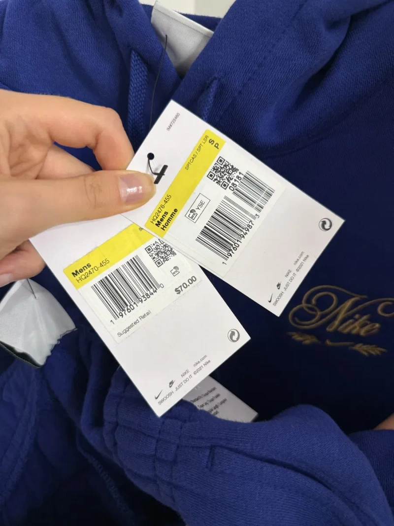 Костюм Nike Sportwear Club Fleece Оригінал S розмір HQ2476-455 HQ2470-455 — фото 6
