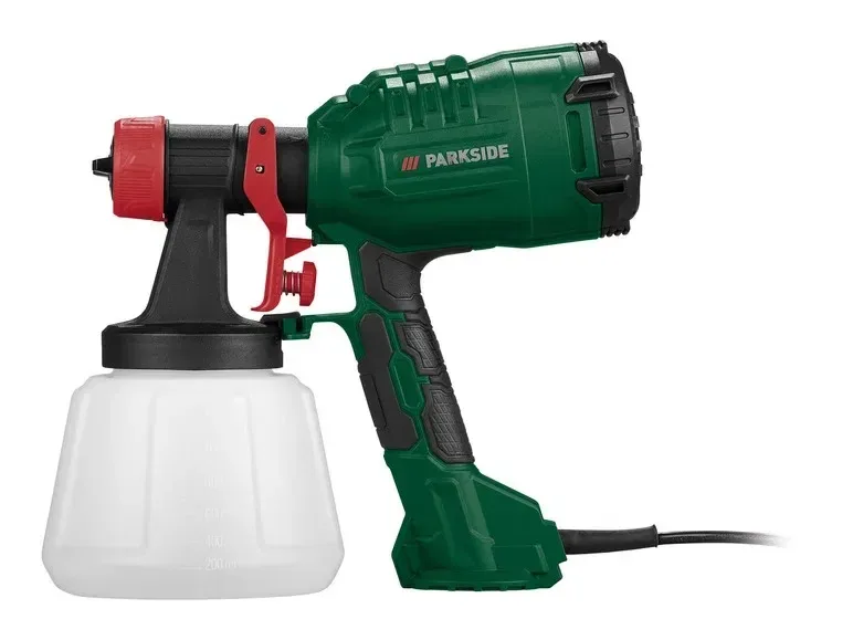 Краскопульт сетевой из ГЕРМАНИИ Parkside HVLP PFS 450 A1 фарбопульт мережевий пульвер, покрасочний пістолет — фото 3