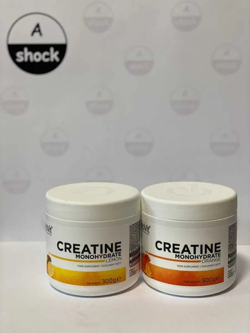Креатин моногидрат OstroVit Creatine (300 грамм.) протеин, гейнер — фото 3