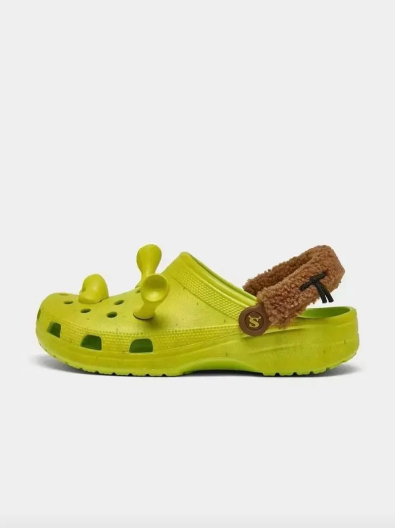 Крокси Сrocs x Shrek у зеленому кольорі, Унісекс, 36-37, 38-39, 40-41, 42-43, 44-45. — фото 2