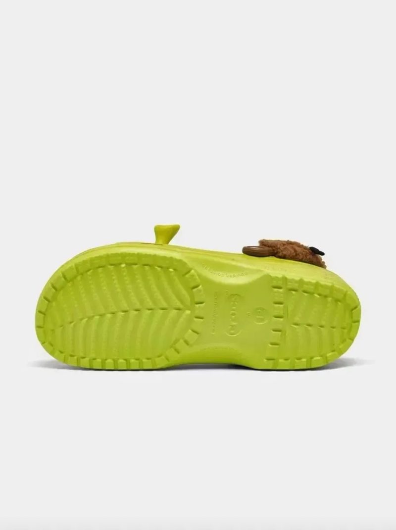 Крокси Сrocs x Shrek у зеленому кольорі, Унісекс, 36-37, 38-39, 40-41, 42-43, 44-45. — фото 4