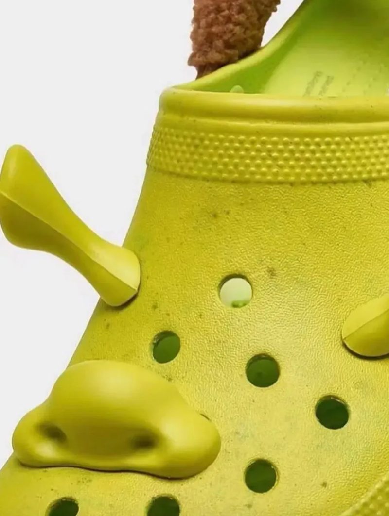 Крокси Сrocs x Shrek у зеленому кольорі, Унісекс, 36-37, 38-39, 40-41, 42-43, 44-45. — фото 5