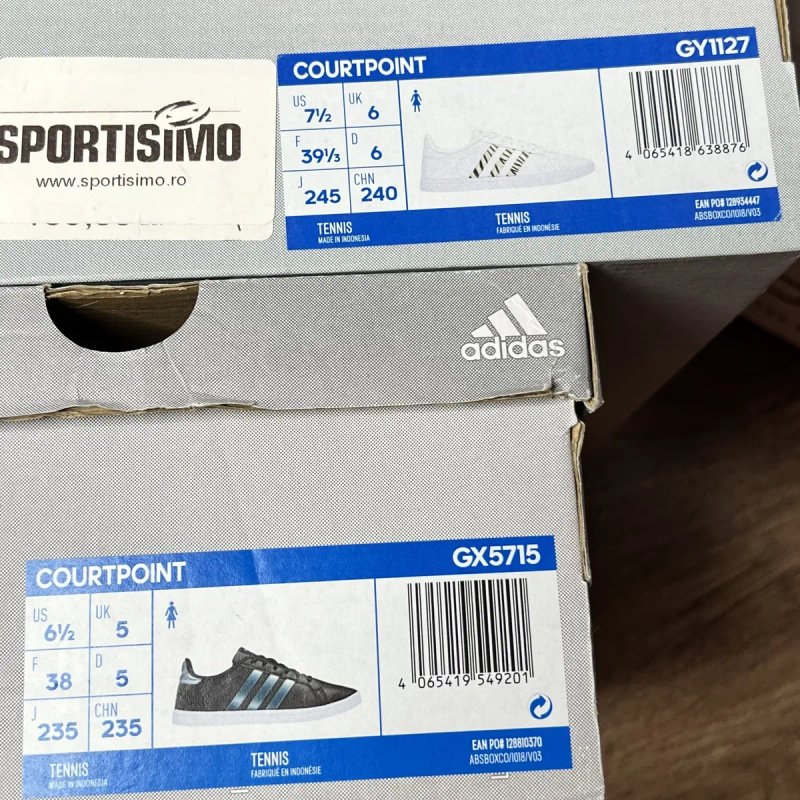 Кросівки Adidas Courtpoint, розмір 38, 39. — фото 5
