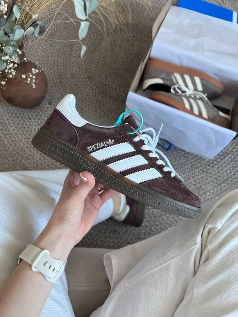 Кросівки Adidas Spezial Handball Brown кросівки адідас спеціал адідас спешл шоколадні — фото 3