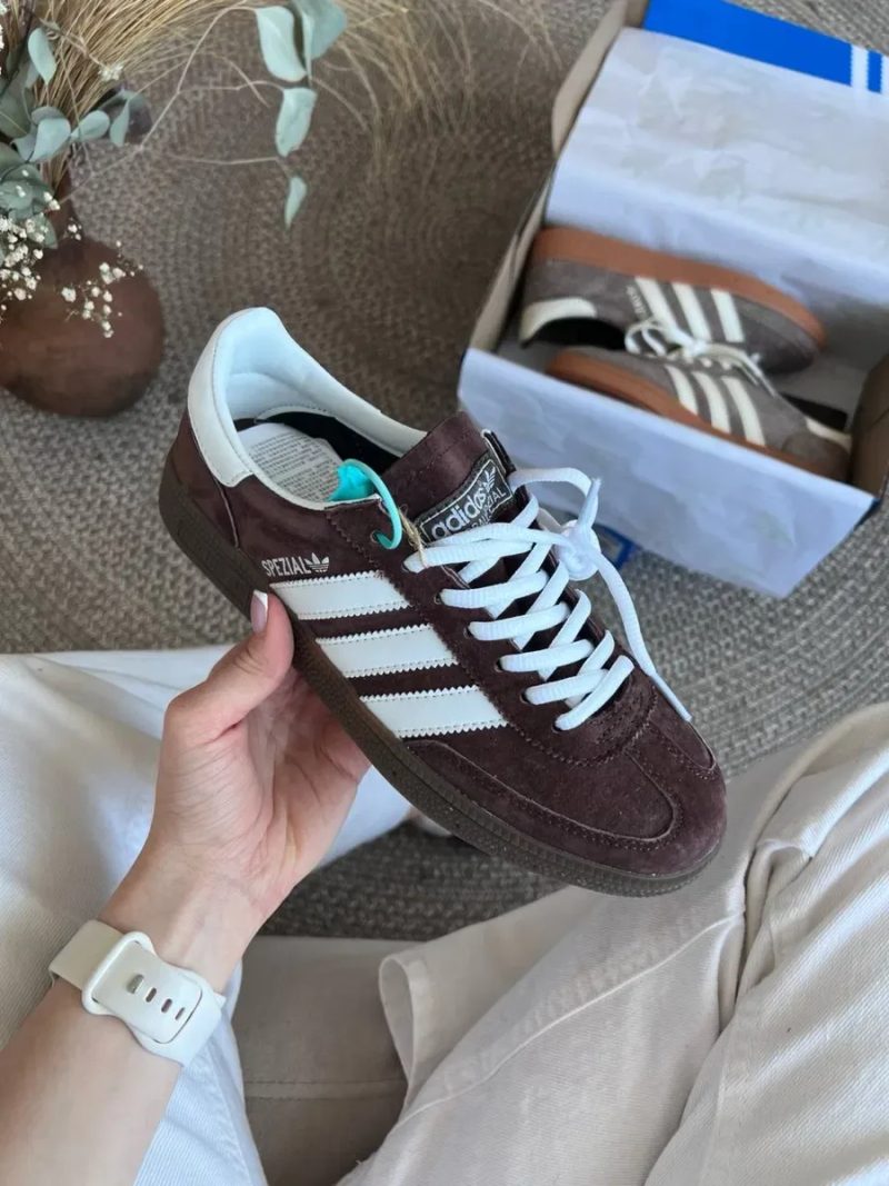 Кросівки Adidas Spezial Handball Brown кросівки адідас спеціал адідас спешл шоколадні — фото 4