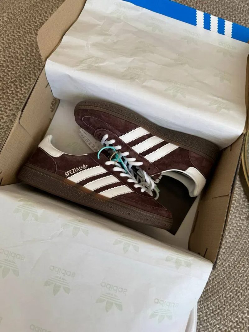 Кросівки Adidas Spezial Handball Brown кросівки адідас спеціал адідас спешл шоколадні — фото 8