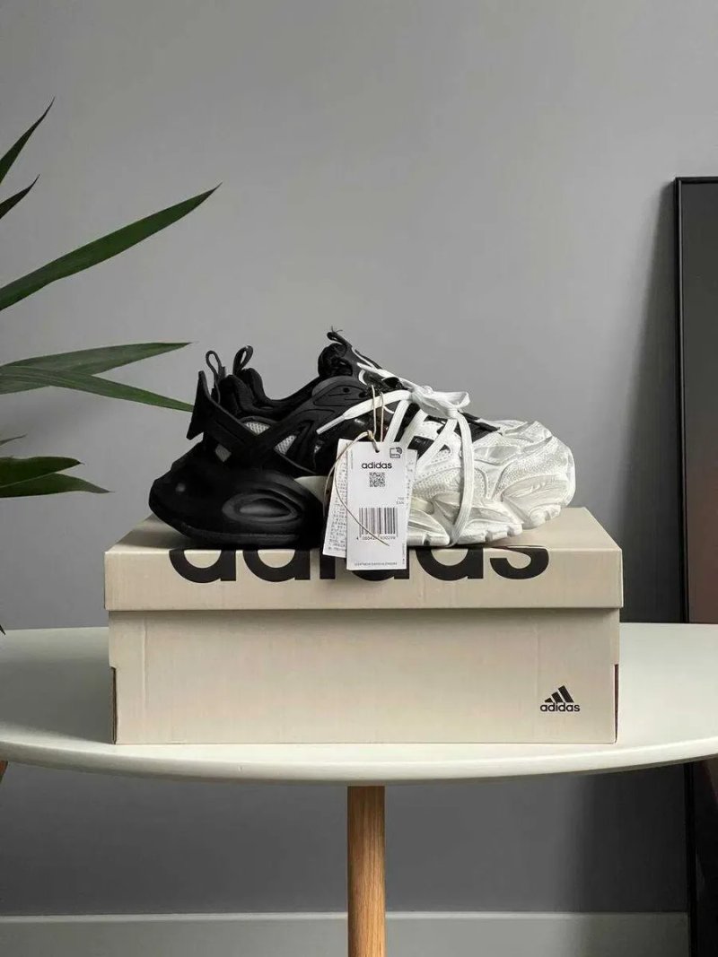 Кросівки Adidas Vento XLG Deluxe Black White premium — фото 2