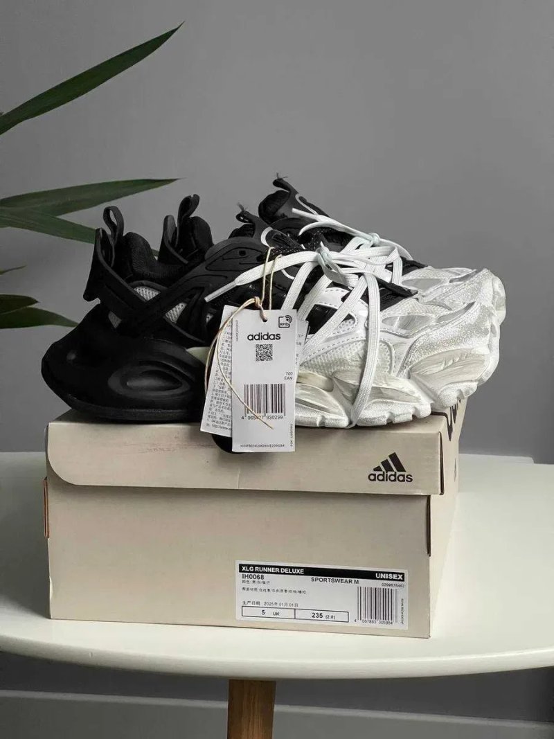 Кросівки Adidas Vento XLG Deluxe Black White premium — фото 4