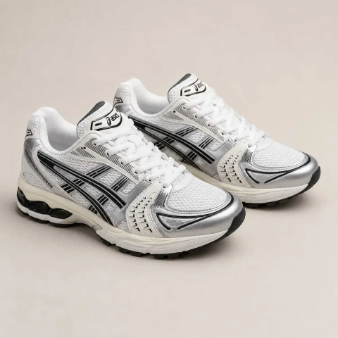 Кросівки Asics Gel-Kayano 14 білі/срібні сітка унісекс 37-41 без передоплати