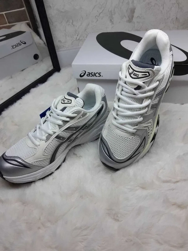 Кросівки Asics Gel-Kayano 14 білі/срібні сітка унісекс 37-41 без передоплати — фото 5
