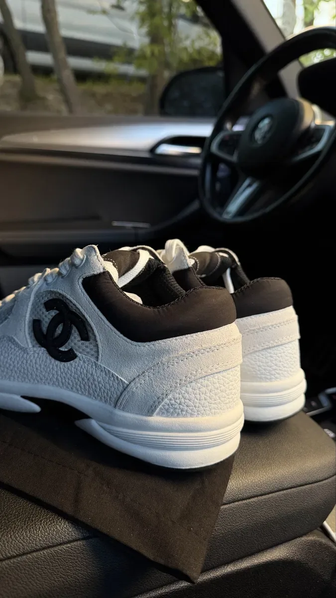 Кросівки chanel шкіра — фото 3