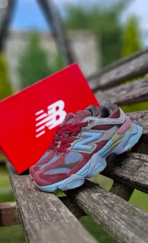 Кросівки чоловічі New Balance 9060 bordo