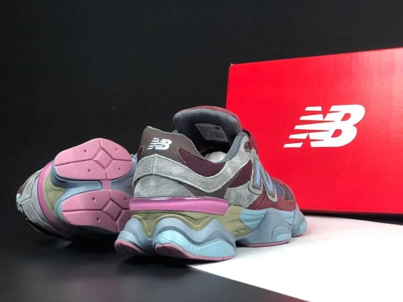 Кросівки чоловічі New Balance 9060 bordo — фото 5
