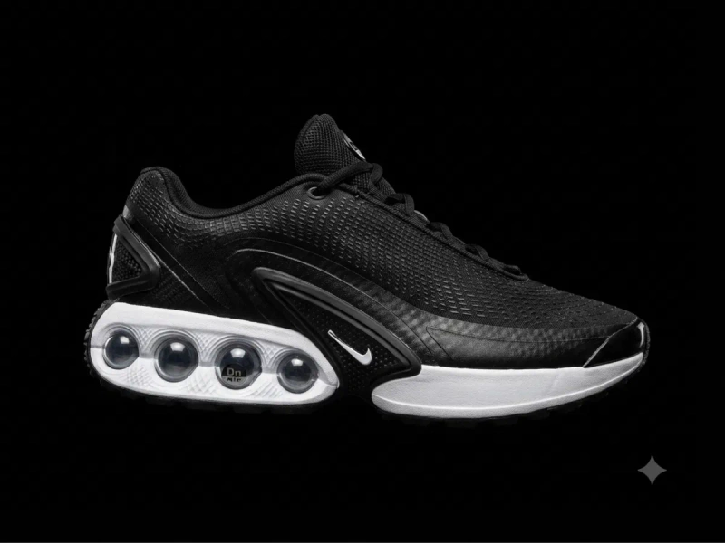 Кросівки чоловічі Nike Air Max DN black white в наявності — фото 2
