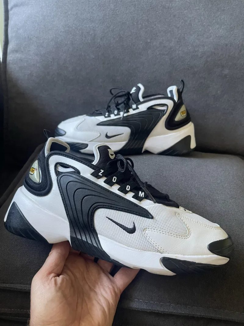 Кросівки чоловічі Nike Zoom 2K "White/Black" р. 40,5(25,5 см) AO0269-101 — фото 2