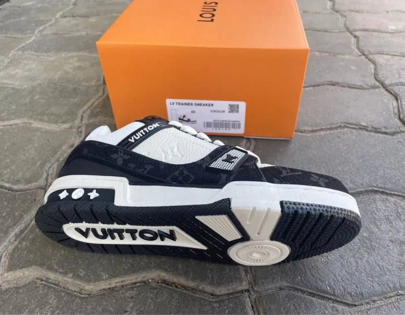 Кросівки чоловічі та жіночі Louis Vuitton trainer sneaker Луи Витон 36-45. — фото 4