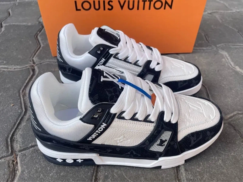 Кросівки чоловічі та жіночі Louis Vuitton trainer sneaker Луи Витон 36-45. — фото 5
