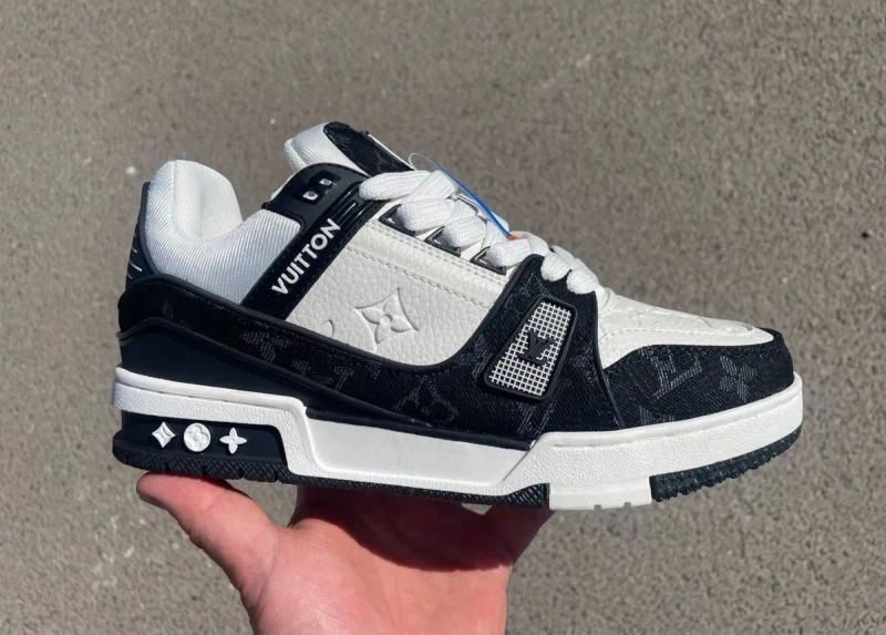 Кросівки чоловічі та жіночі Louis Vuitton trainer sneaker Луи Витон 36-45. — фото 6