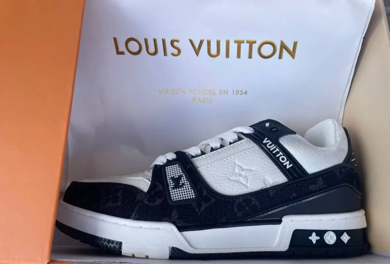 Кросівки чоловічі та жіночі Louis Vuitton trainer sneaker Луи Витон 36-45. — фото 7