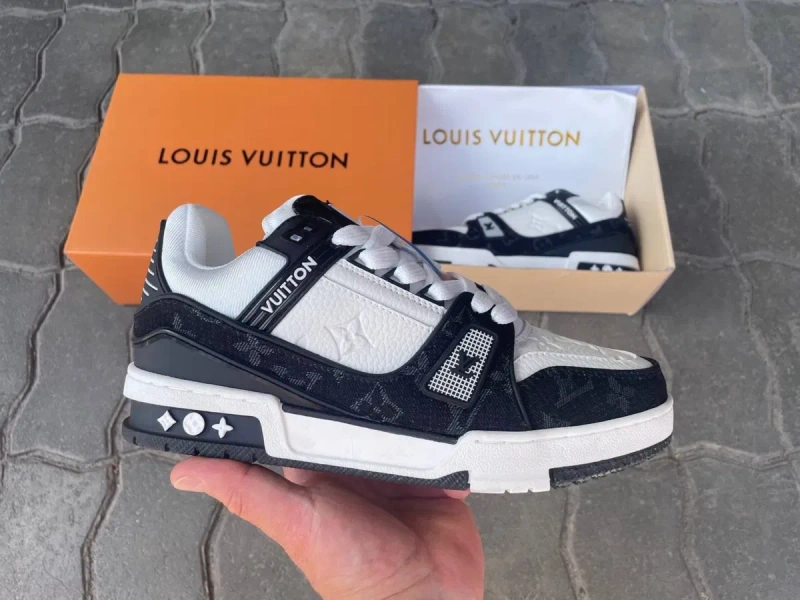 Кросівки чоловічі та жіночі Louis Vuitton trainer sneaker Луи Витон 36-45. — фото 8