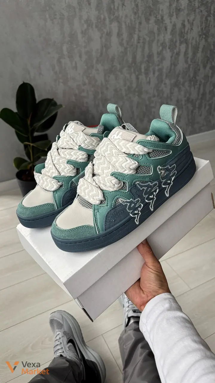 Кросівки Kappa Fatty Green/Blue — фото 2