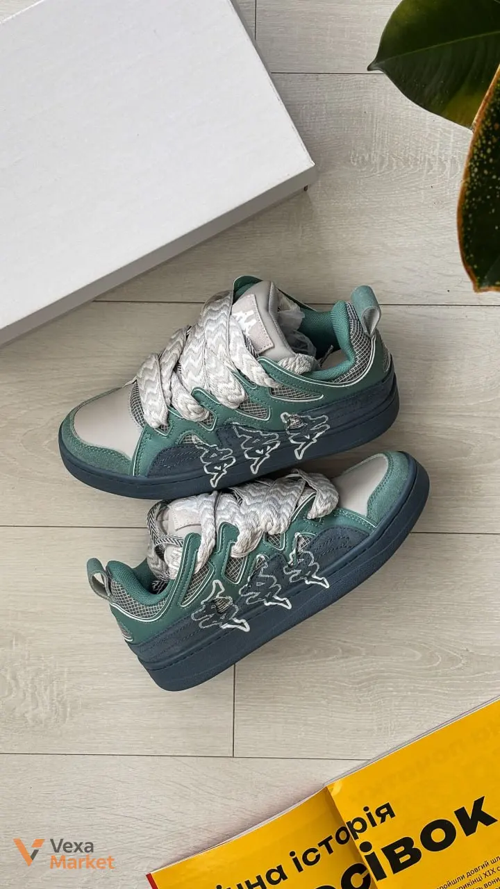 Кросівки Kappa Fatty Green/Blue — фото 4