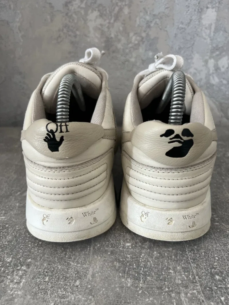 Кросівки кеди шкіряні Off-White 100% оригінал — фото 5