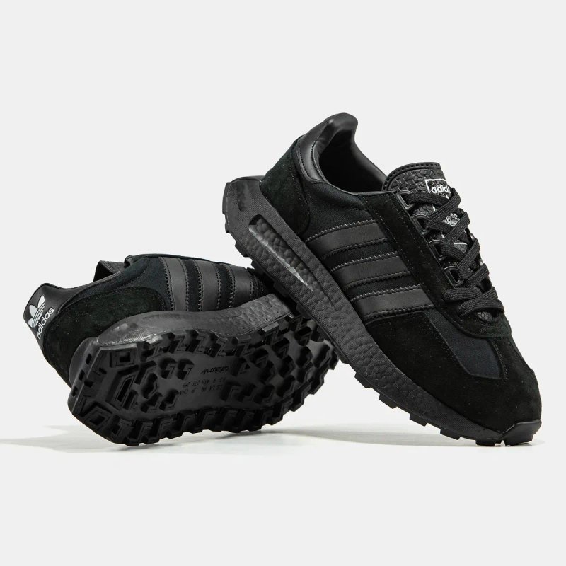 Кросівки Кроссовки Adidas Retropy E5 Black Чорні Черные повсякденні — фото 3