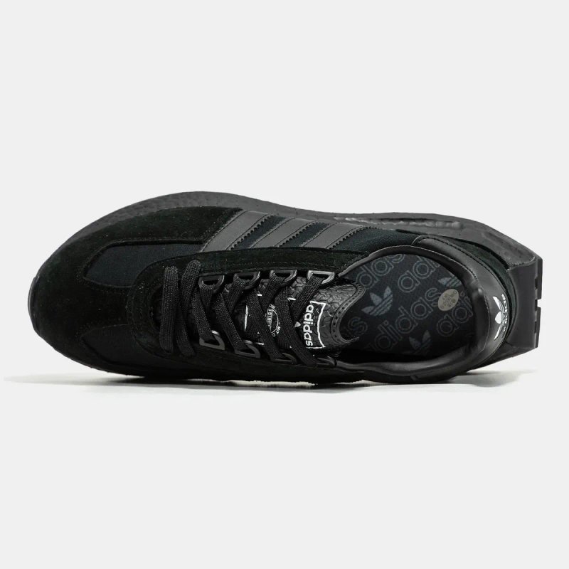 Кросівки Кроссовки Adidas Retropy E5 Black Чорні Черные повсякденні — фото 7