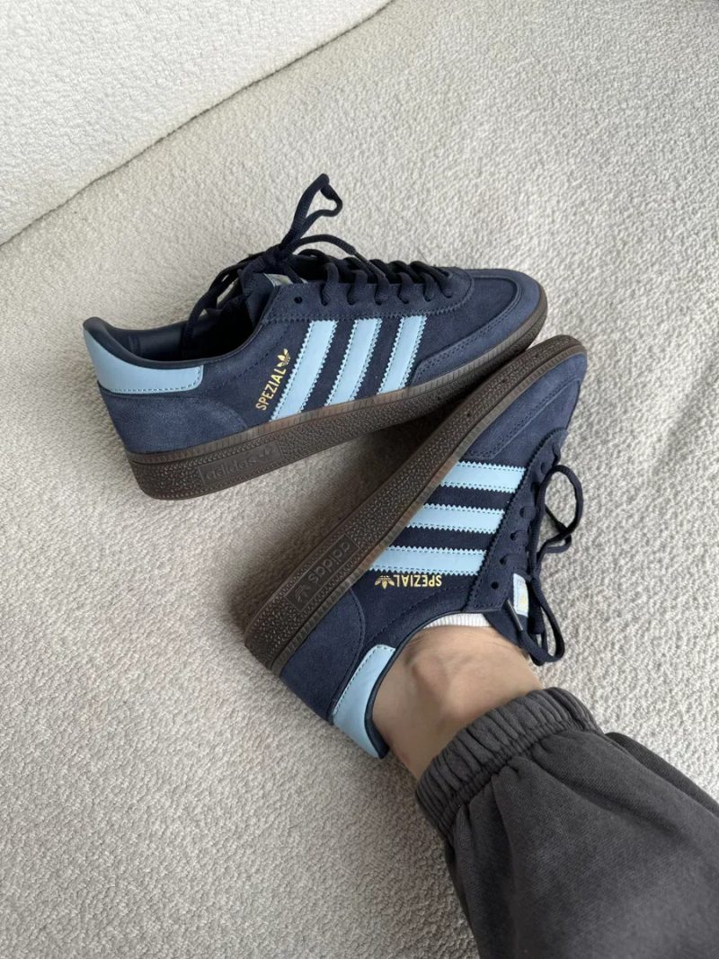 Кросівки Кроссовки Adidas Spezial Blue Синий Синій Кросовки повсякденні — фото 3