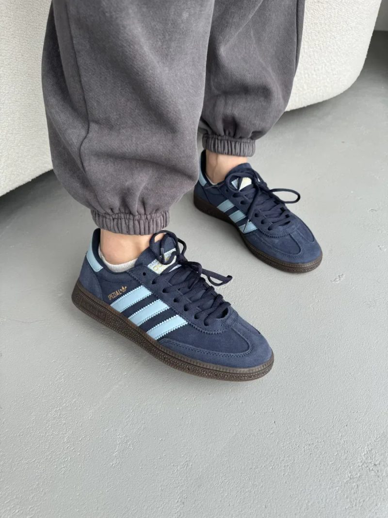 Кросівки Кроссовки Adidas Spezial Blue Синий Синій Кросовки повсякденні — фото 7