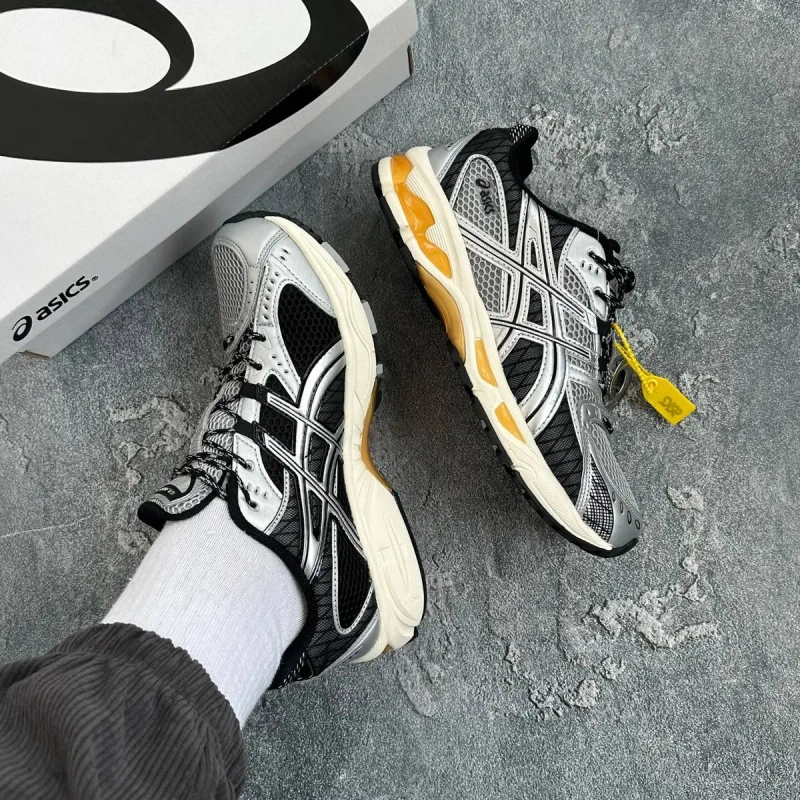 Кросівки Кроссовки Asics GEL-Nimbus 10.1 Piedmont Grey Pure Silver Серебрянный Срібний Кросовки демісезон — фото 4