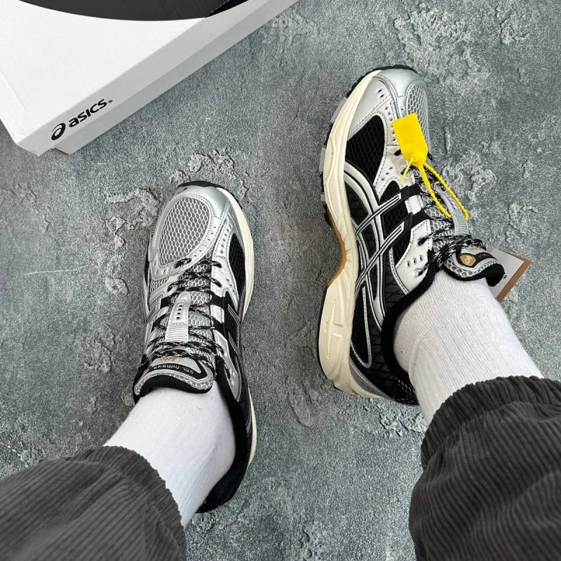 Кросівки Кроссовки Asics GEL-Nimbus 10.1 Piedmont Grey Pure Silver Серебрянный Срібний Кросовки демісезон — фото 6