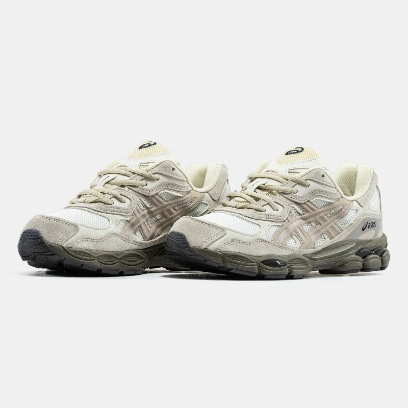 Кросівки Кроссовки Asics Gel-NYC Beige Бежевий Хакі Бежевый Хаки Кросовки демісезон — фото 4