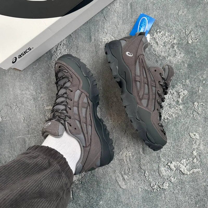 Кросівки Кроссовки Asics Gel-Pickax Oyster Grey Серый Сірий Кросовки демісезон — фото 2