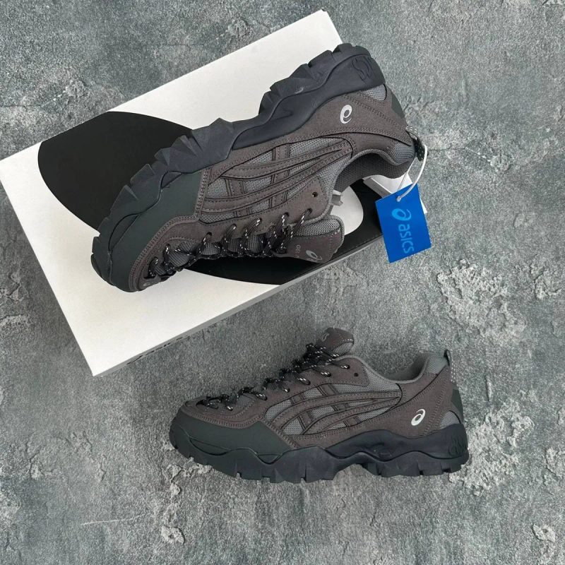 Кросівки Кроссовки Asics Gel-Pickax Oyster Grey Серый Сірий Кросовки демісезон — фото 3