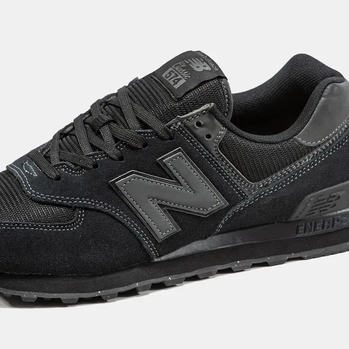 Кросівки Кроссовки New Balance 574 Black Чорний Чёрный Кросовки демісезон — фото 2