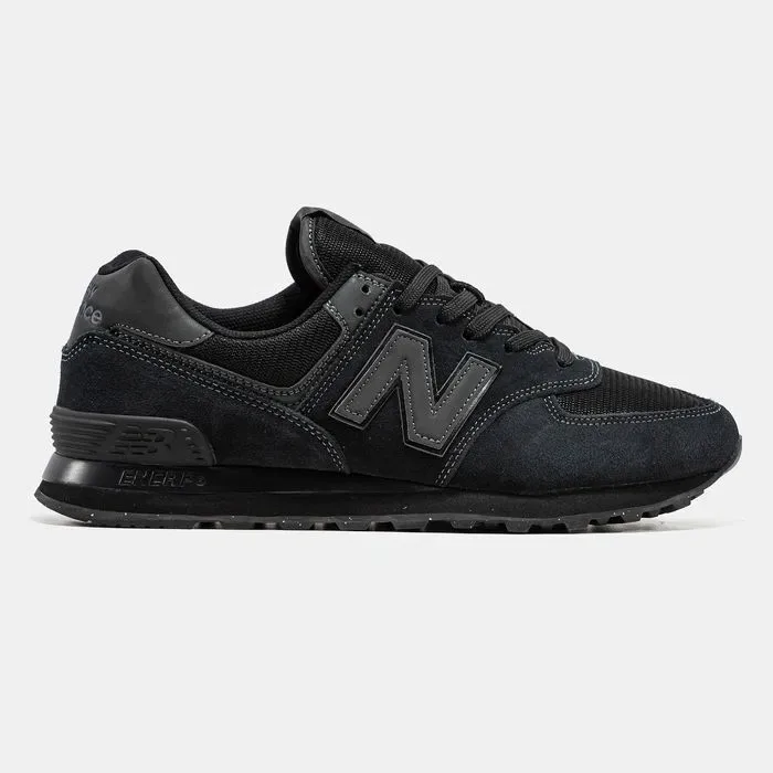 Кросівки Кроссовки New Balance 574 Black Чорний Чёрный Кросовки демісезон — фото 7